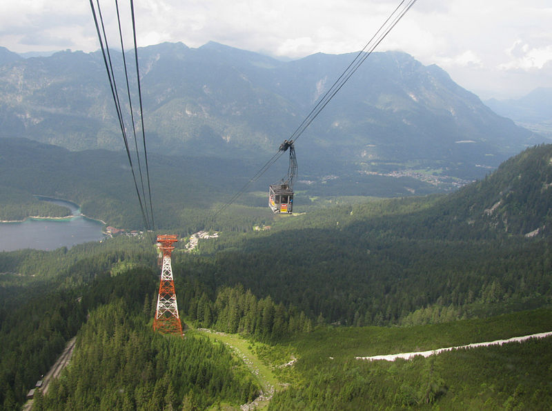 Wandern und Wellness in der Zugspitzregion mit Seilbahn